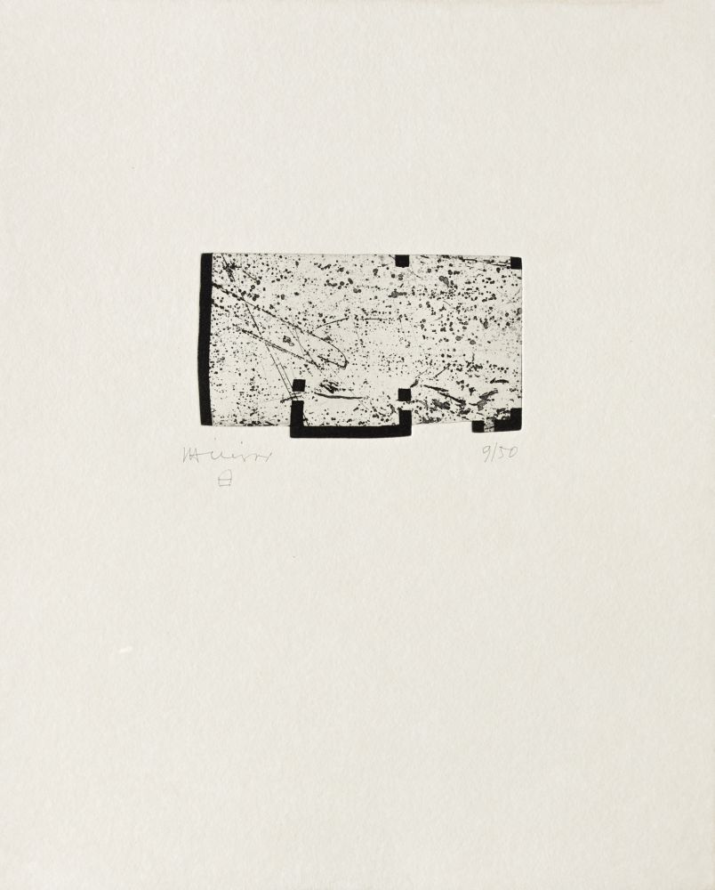 Гравюра Chillida - Itsasoratu I