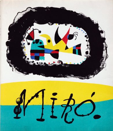 Иллюстрированная Книга Miró - Jacques Prévert : JOAN MIRÓ. Avec 8 lithographies originales (Maeght 1956)