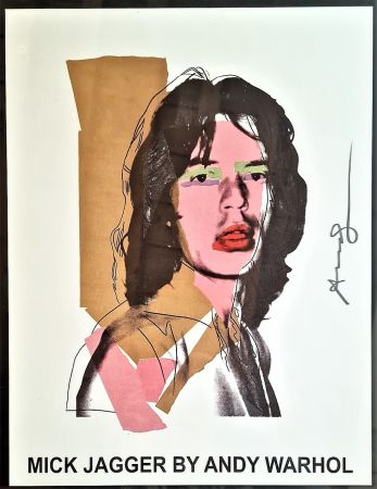Гашение Warhol - Jagger Mick by Andy Warhol