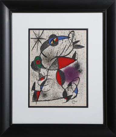 Литография Miró - Jaillie du Calcaire