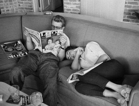 Фотографии Miller - James Dean and Elizabeth Taylor