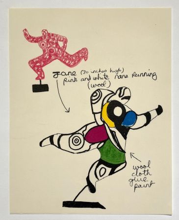 Литография De Saint Phalle - Jane. 1966