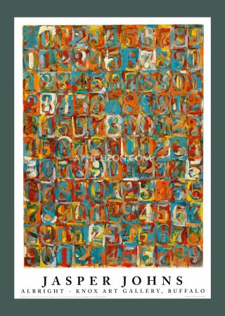 Литография Johns - Jasper Johns: 'Numbers in Color' 1976 Offset-lithograph