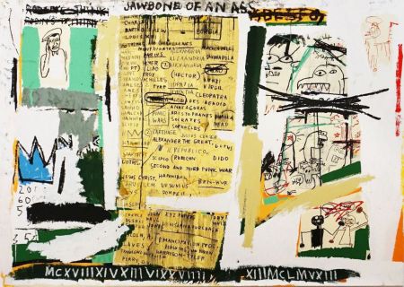Сериграфия Basquiat - Jawbone of an ass
