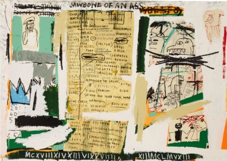 Сериграфия Basquiat - Jawbone of an Ass