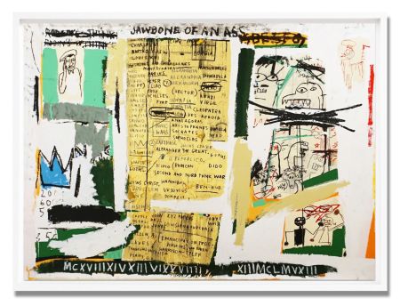 Сериграфия Basquiat - Jawbone of an ass