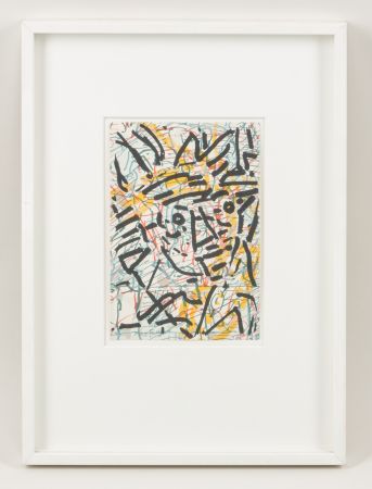 Литография Riopelle - Jean-Paul Riopelle - Unearth - Color lithograph on paper - 1980