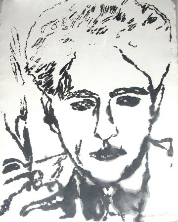 Сериграфия Warhol - Jean Cocteau