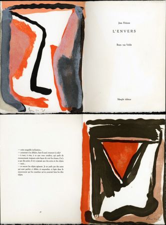 Иллюстрированная Книга Van Velde - Jean Frémon. L'ENVERS. Maeght, Paris 1978