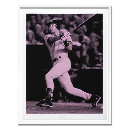 Сериграфия Young - JETER - THE SWING FAN PRINT (PENNANT PINK)