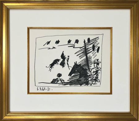 Литография Picasso - Jeu de la Cape