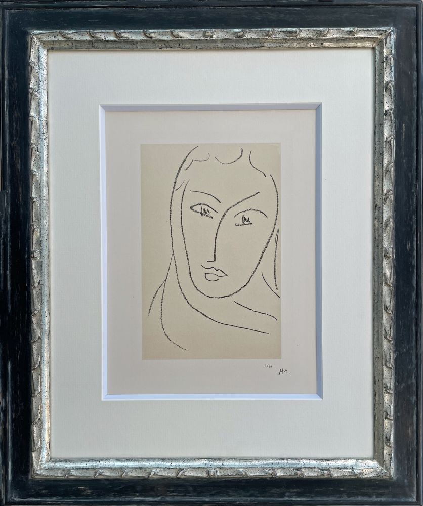 Литография Matisse - Jeune Femme au Foulard