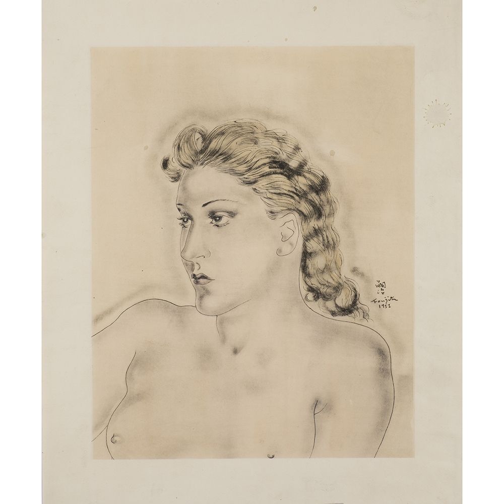 Многоэкземплярное Произведение Foujita - Jeune femme blonde ,1931