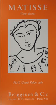 Иллюстрированная Книга Matisse - Jeune femme à la blouse fleurie
