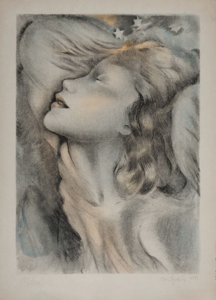 Литография Lydis - Jeune fille, 1938 - Hand-signed