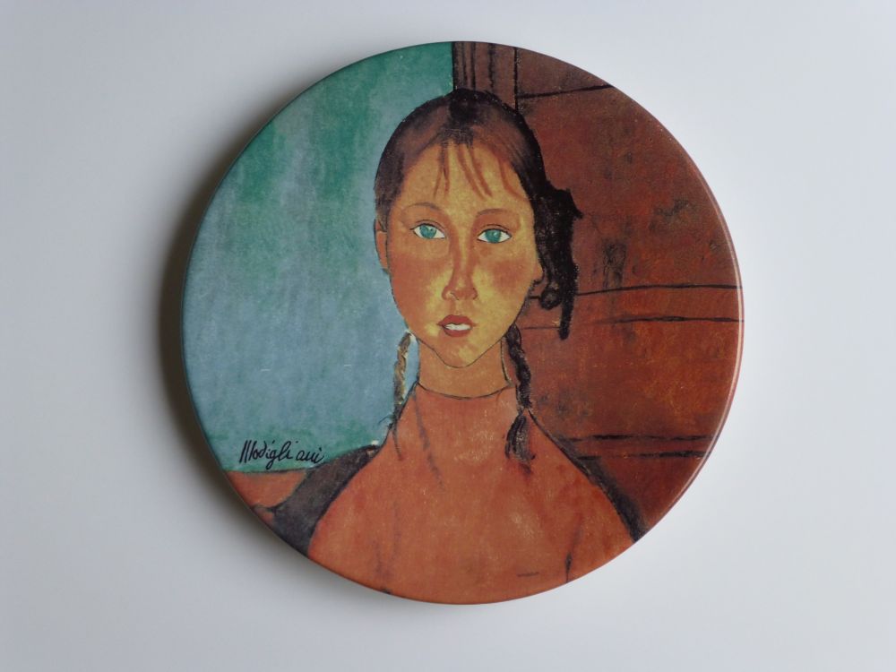 Нет Никаких Технических Modigliani - Jeune fille aux yeux verts 