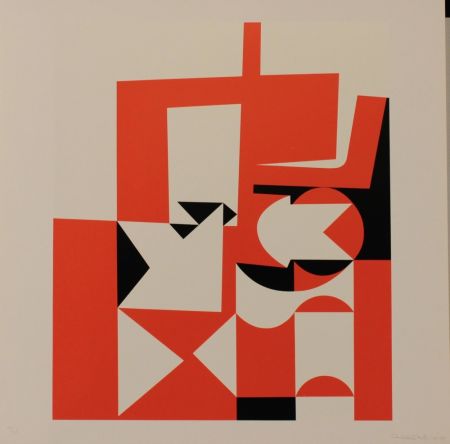 Литография Hill - JEUX - EXACTA FROM CONSTRUCTIVISM TO SYSTEMATIC ART 1918-1985