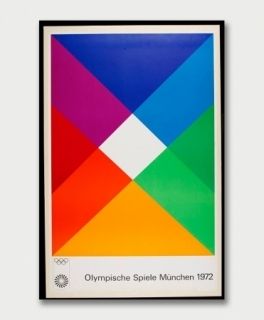 Сериграфия Bill - Jeux Olympiques de Munich 1972