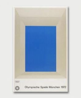 Сериграфия Albers - Jeux Olympiques de Munich 1972