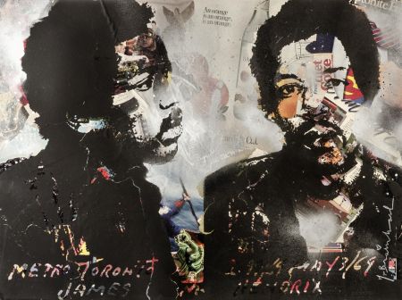 Сериграфия Mr. Brainwash - Jimi Hendrix