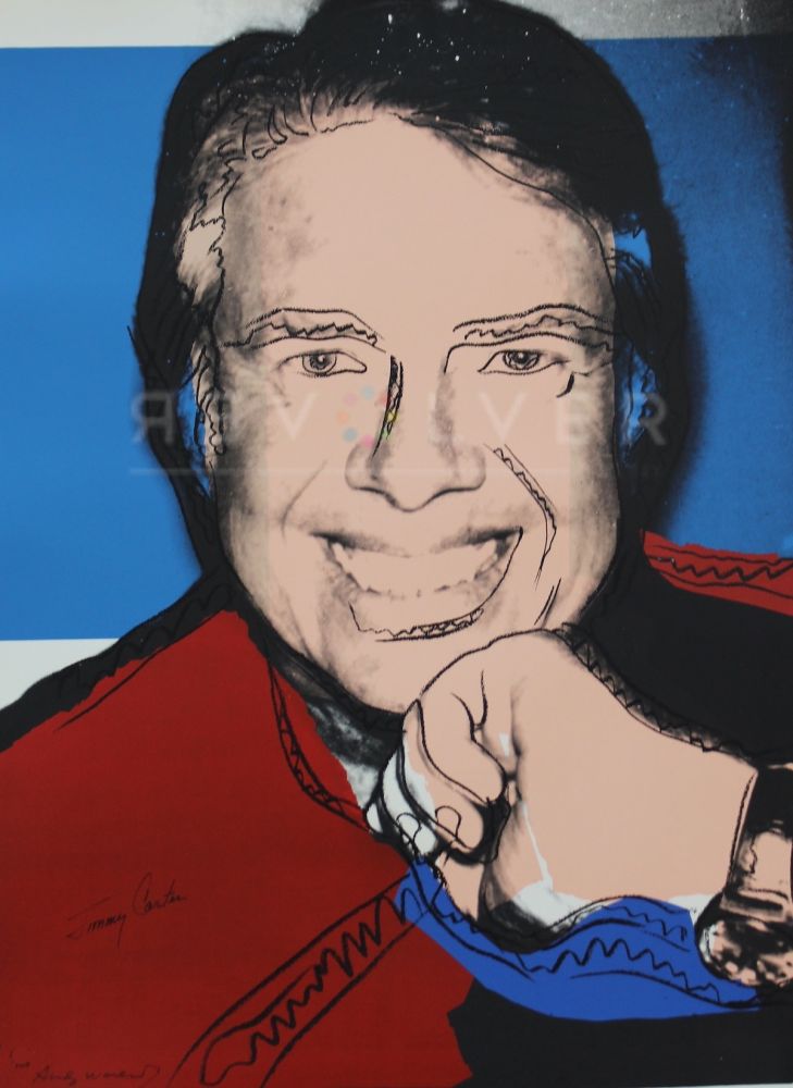 Сериграфия Warhol - Jimmy Carter II (FS II.151)