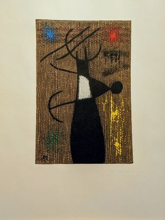 Литография Miró - Joan MIRO - Femmes, planche VI, estampe originale, 1965