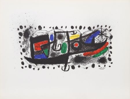 Литография Miró - Joan Miro und Katalonien