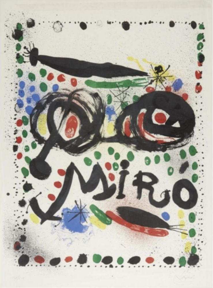 Литография Miró - Joan Miró - Graphics