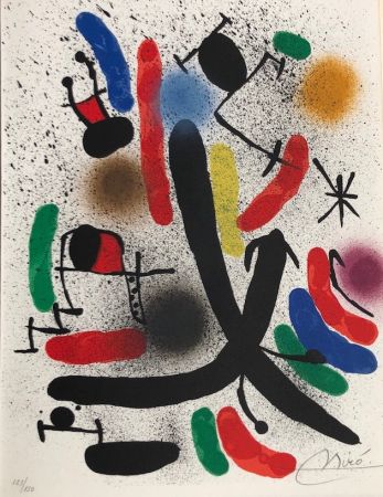 Литография Miró - Joan Miró Litografo I