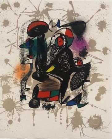 Литография Miró - Joan Miró Litografo IV