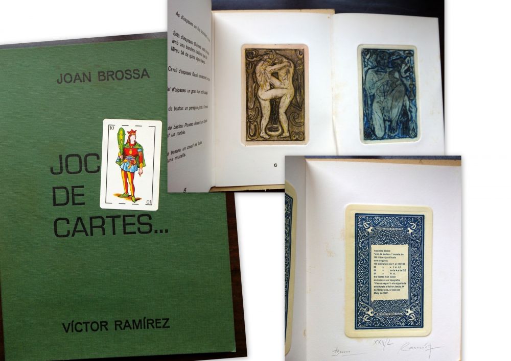 Иллюстрированная Книга Brossa - Joc de Cartes