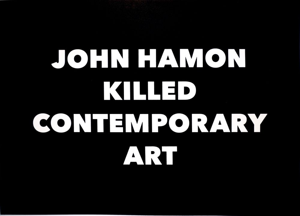 Литография Hamon - JOHN HAMON KILLED CONTEMPORARY ART