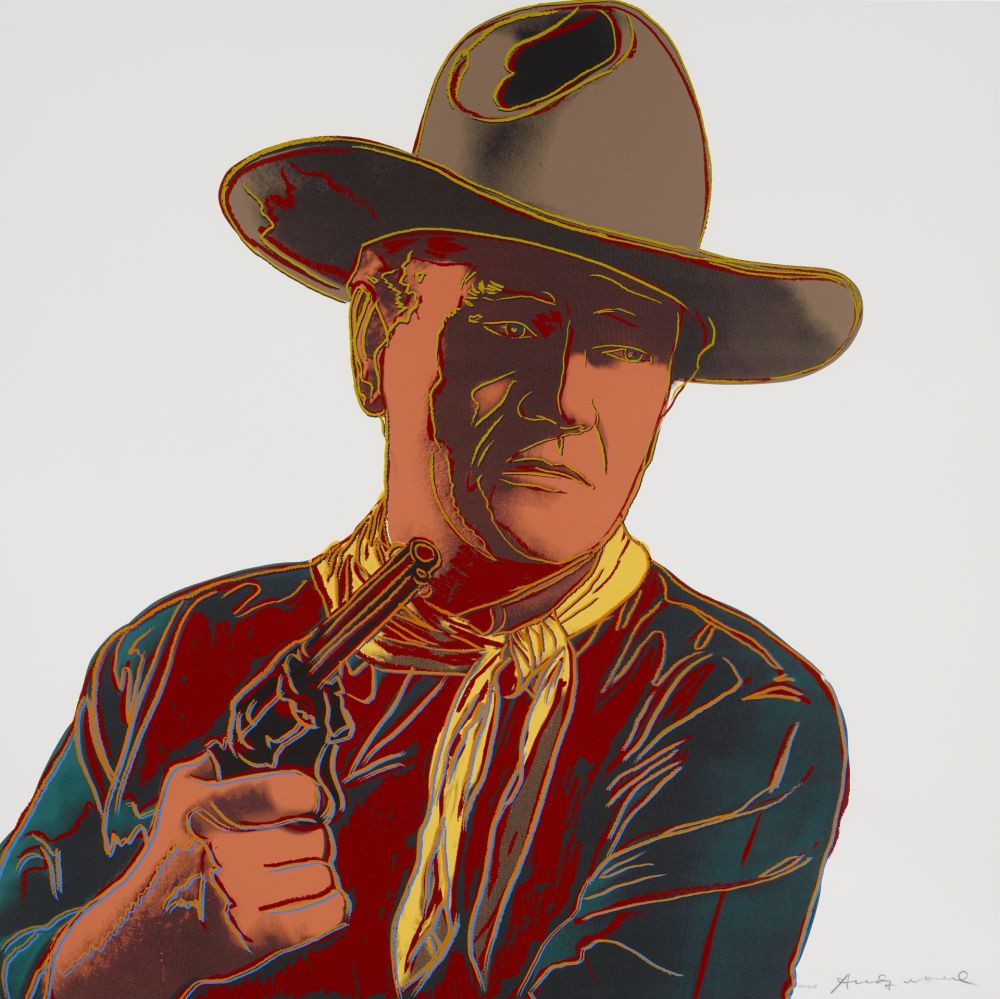 Сериграфия Warhol - John Wayne