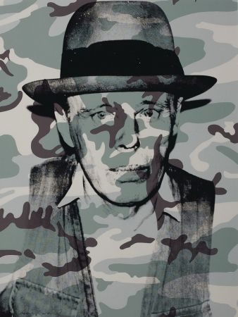 Сериграфия Warhol - Joseph Beuys in Memoriam (FS II.371)