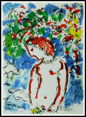 Литография Chagall - JOUR DE PRINTEMPS