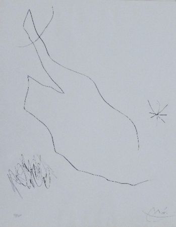 Гравюра Сухой Иглой Miró - Journal d'un graveur 1