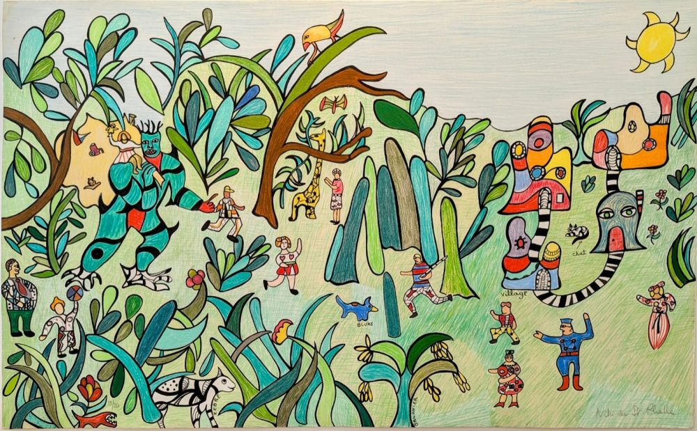 Литография De Saint Phalle - Jungle I 