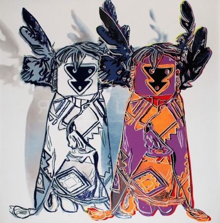 Сериграфия Warhol - Kachina Dolls 381 by Andy Warhol