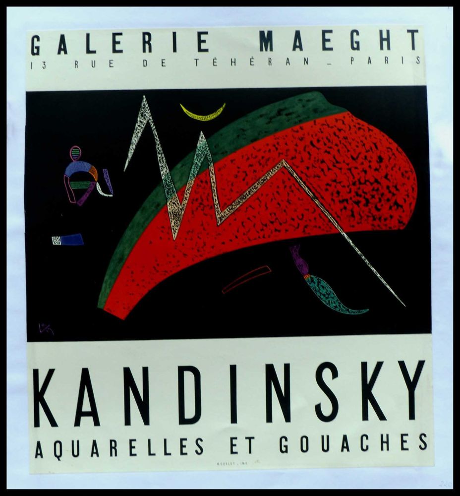 Афиша Kandinsky - KANDINSKY GALERIE MAEGHT AQUARELLES ET GOUACHES