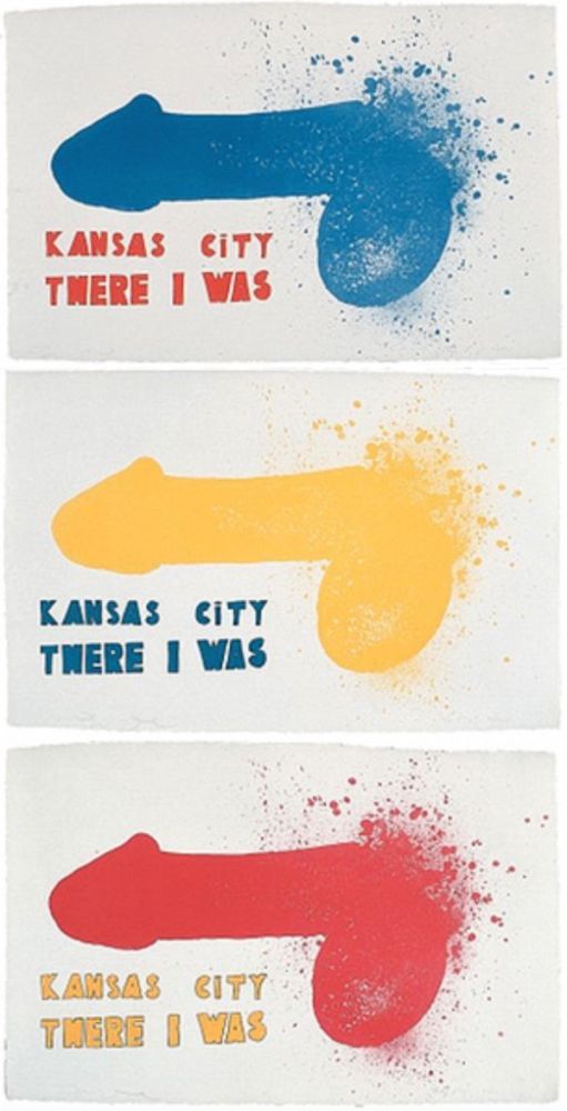 Литография Dine - Kansas City (3 sheets)