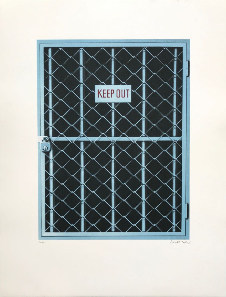 Сериграфия Klasen - Keep Out