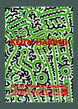 Литография Haring - Keith Haring: 'Homo Decorans' 1994 Offset-lithograph