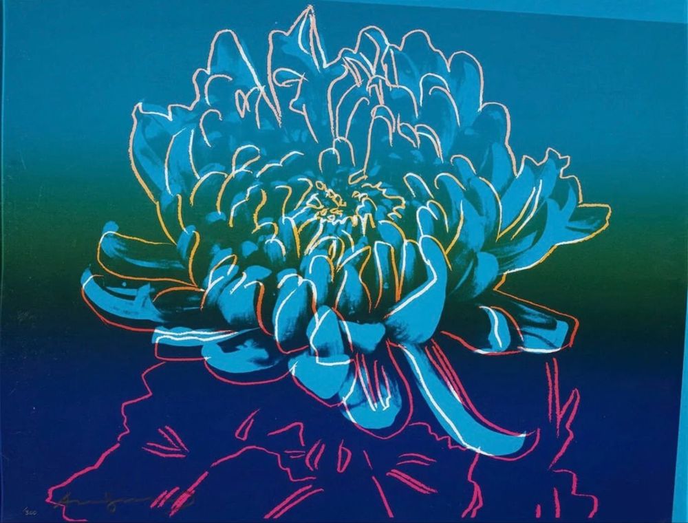Сериграфия Warhol - Kiku, II.307