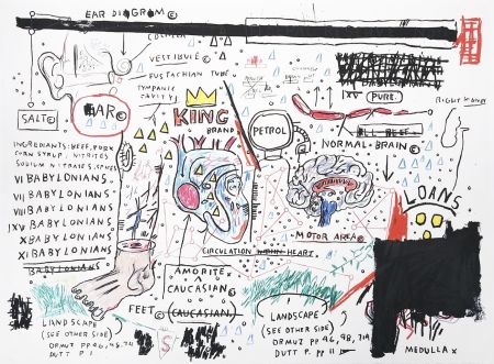 Сериграфия Basquiat - King Brand