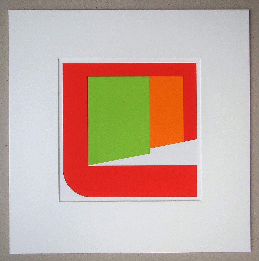 Сериграфия Pfahler - Komposition 1969