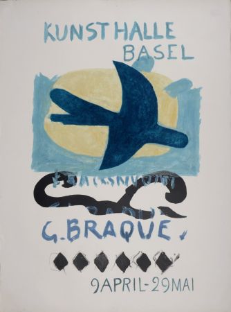 Литография Braque - Kunsthalle Basel, 1960