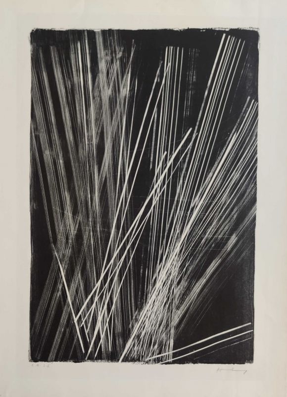 Литография Hartung - L 1966-19 