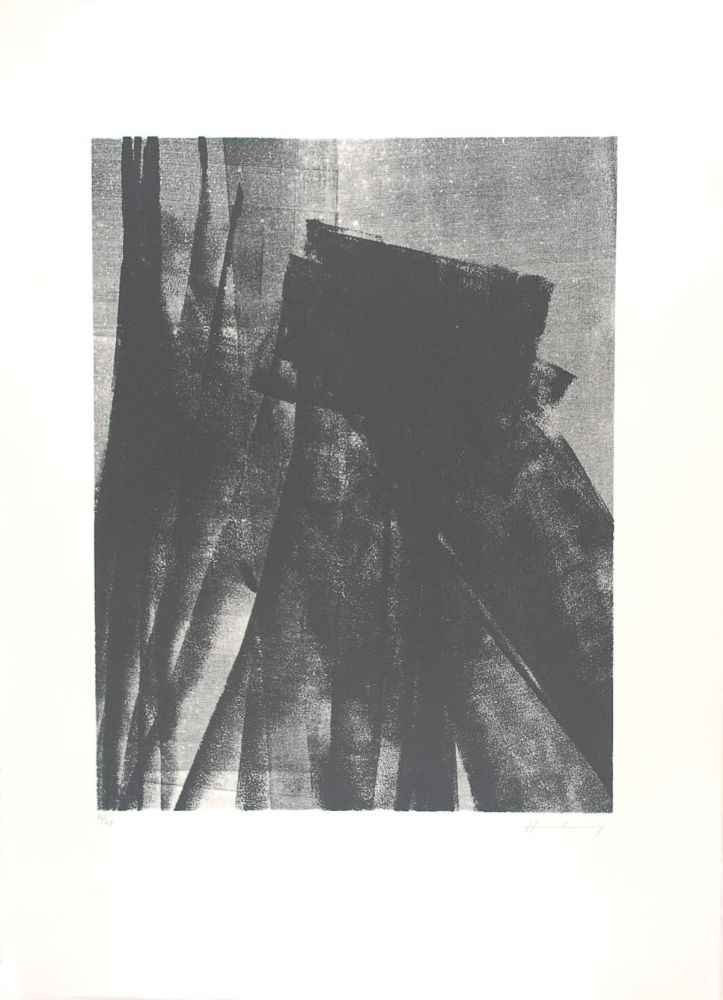 Литография Hartung - L 1977-4