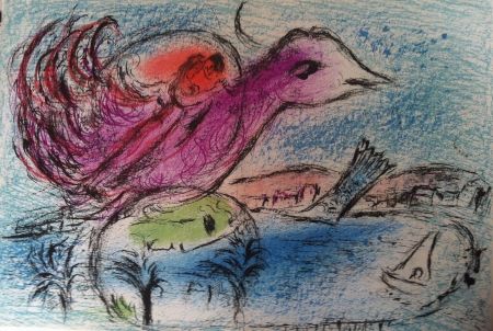 Литография Chagall - La baie