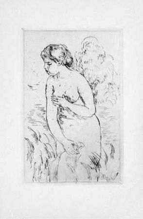 Акватинта Renoir - La Baigneuse, 1910